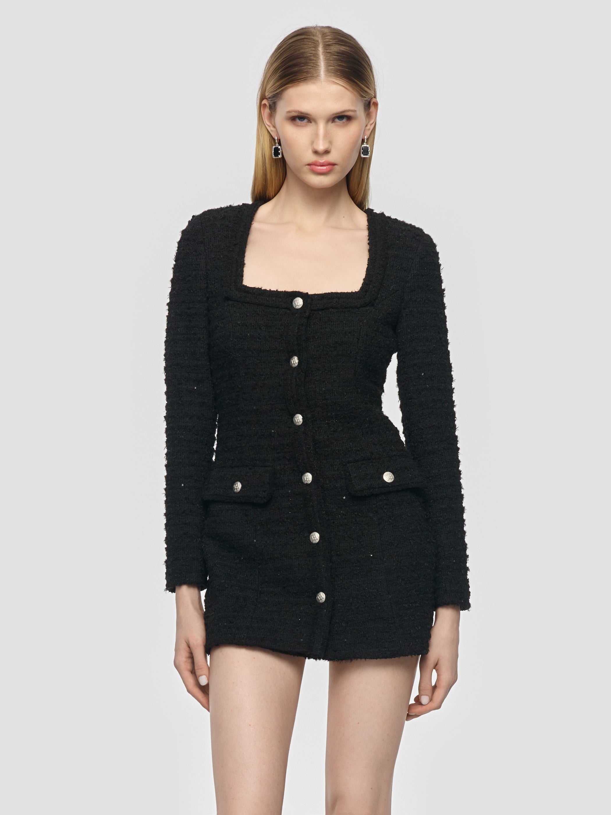 Tweed Mini Dress