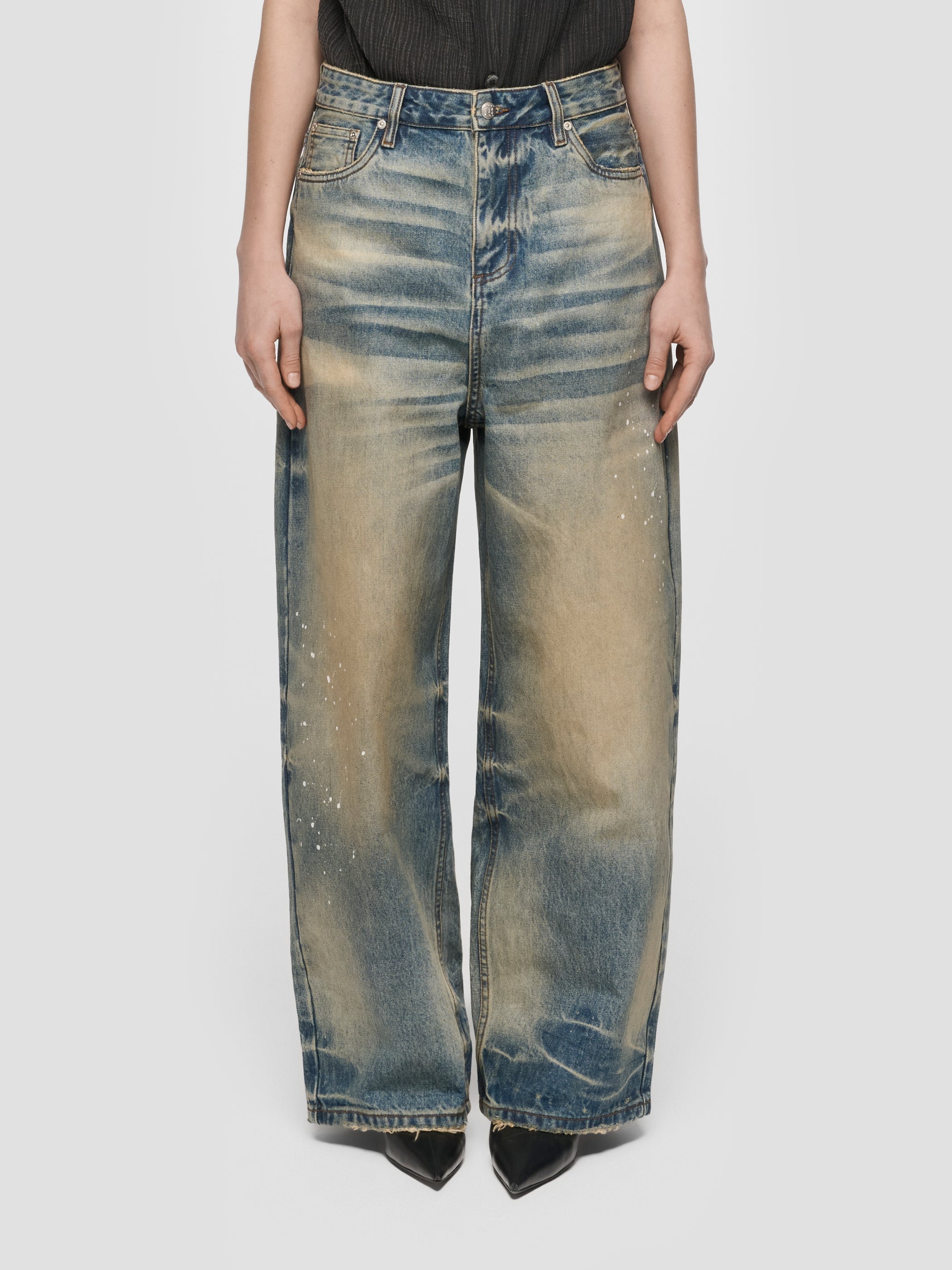 Baggy Denim Trousers