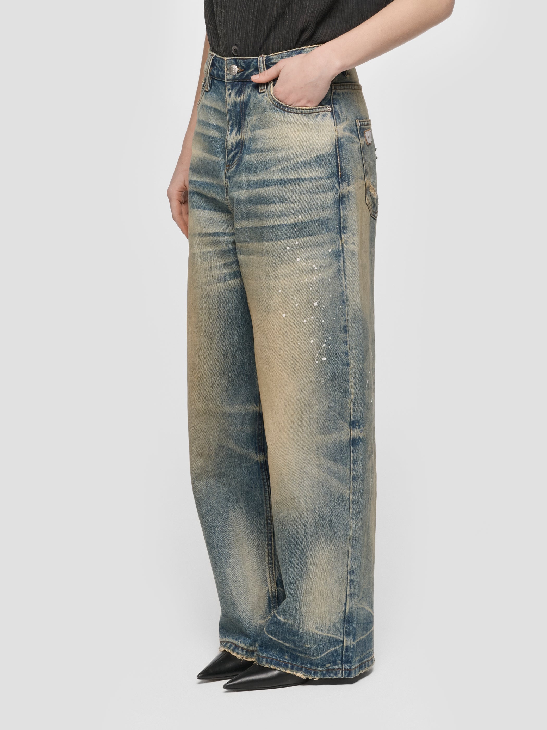 Baggy Denim Trousers