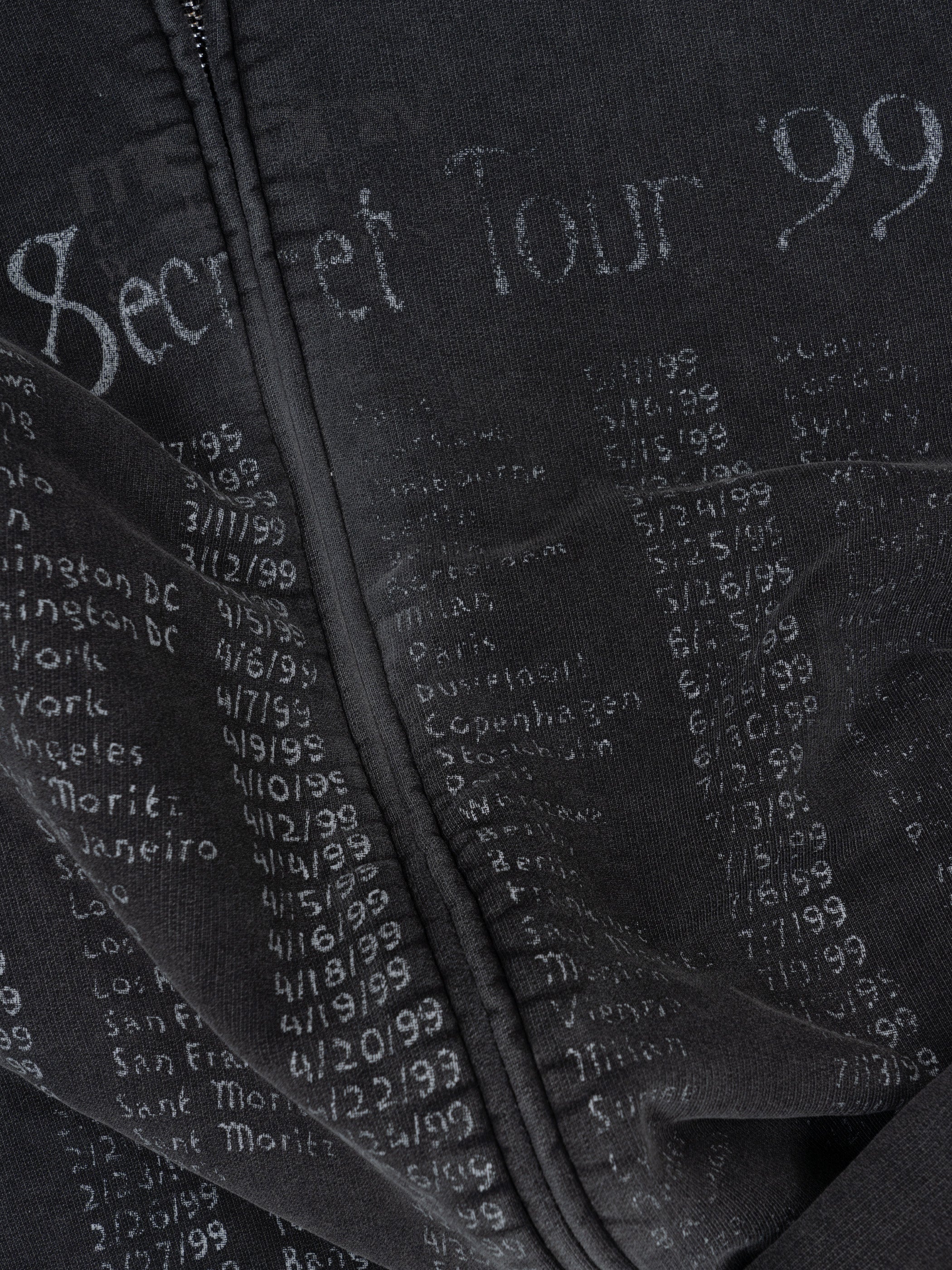 Tour 99 Zipped Hoodie Unisex